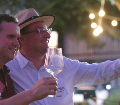 André Gasperin e Heleno Facchin