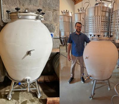 Ânforas de Cerâmica - vinho