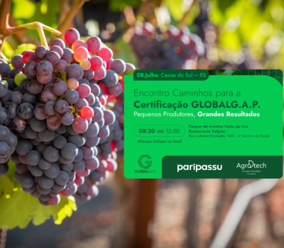 Evento GlobalG.A.P. em Caxias do Sul