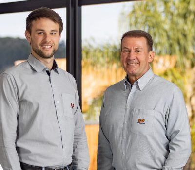 Franco e Léo Leonor Francescatto - Foto: César Paludo