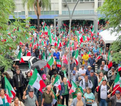 Produtores ocupam sede do MDA em Porto Alegre em ato da FETAG-RS por preços justos, seguro agrícola e renegociação das dívidas rurais (4)