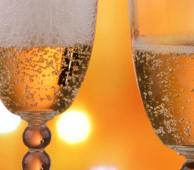 Fundo de luzes de Natal