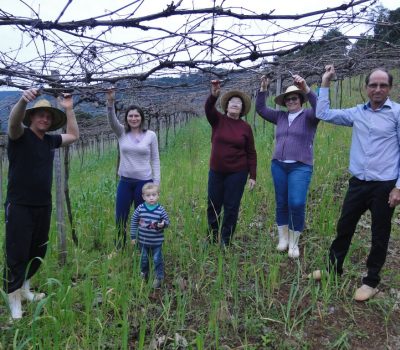 Família Lazzarini, de Cotiporã.